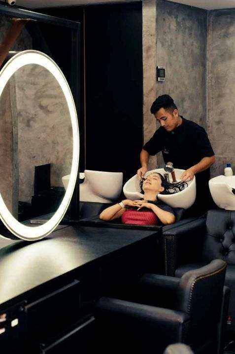 Luxe treatment room